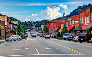 downtown Ashe County